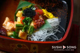 Spicy Conch & Octopus Salad - Sushi Song